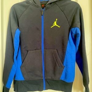 Nike Air Jordan East 1985, Boys Zip Up Hoodie Hyper Royal M (10-12 yrs)